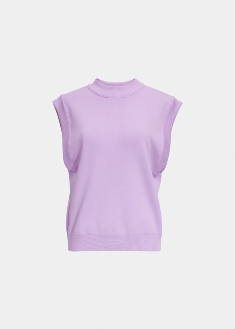 Structured Knit Delicate Lilac