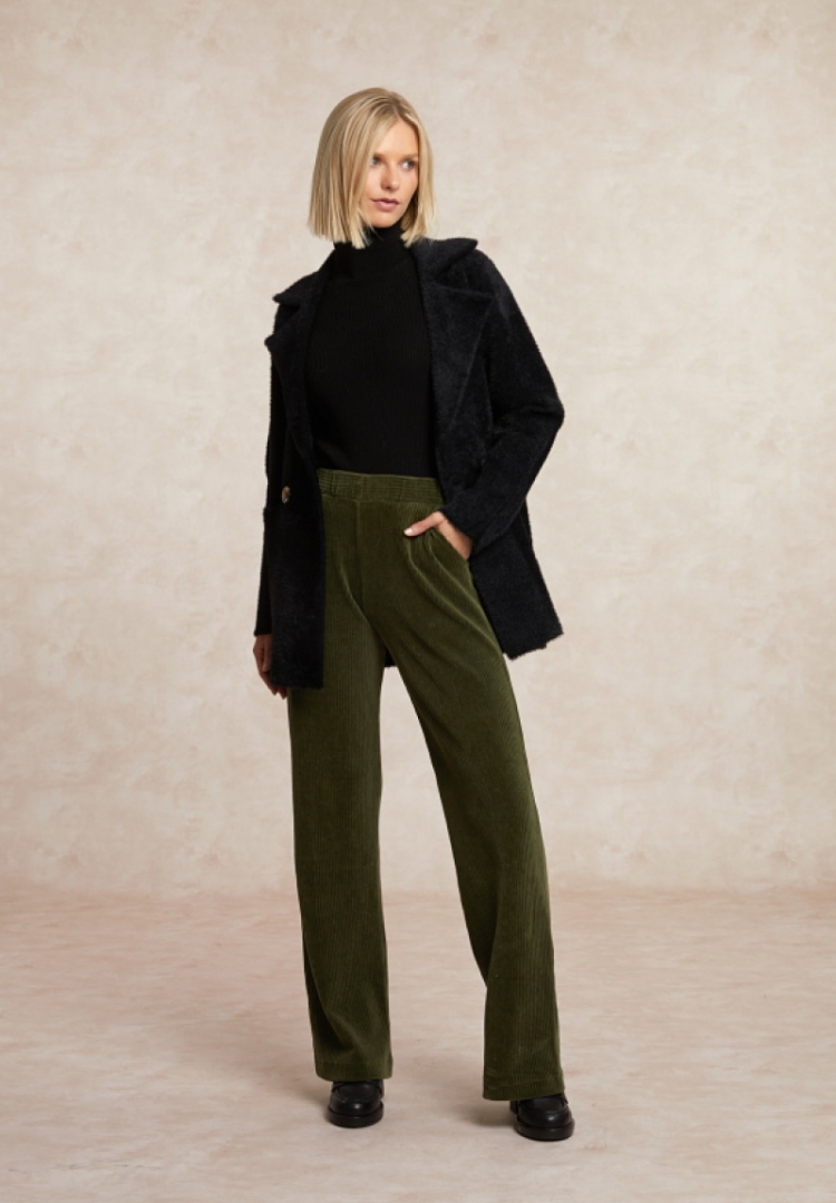 Classic Pant Cote Velours FOREST