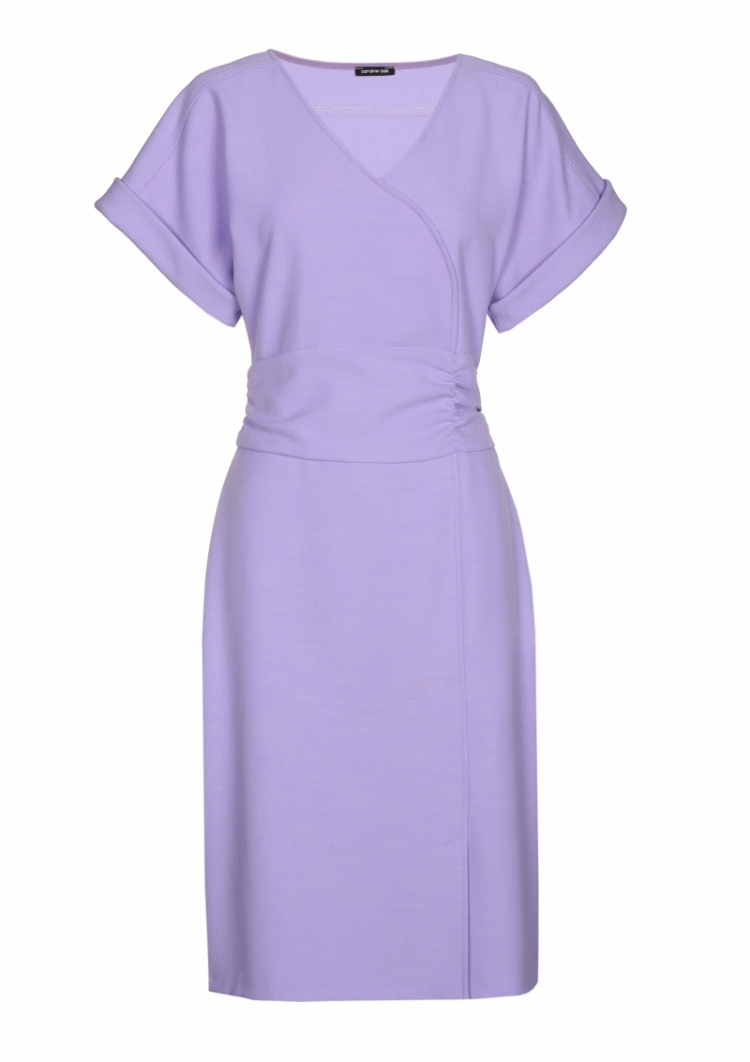 aansluitende comfortabele jurk 46 Pastel Lilac