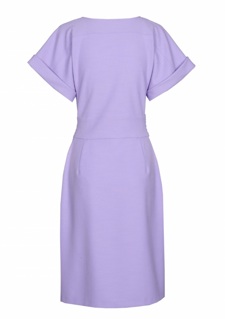 aansluitende comfortabele jurk 46 Pastel Lilac