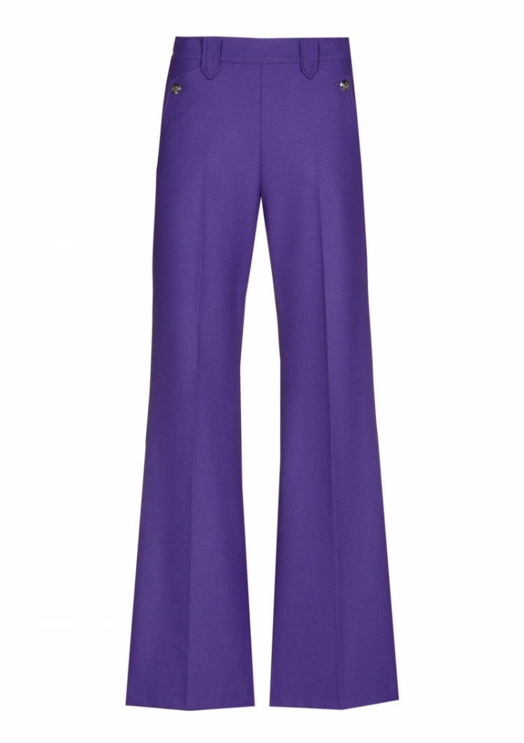 comfortabele citylook broek, n 40 Violet