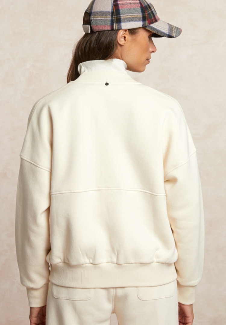 Heavy Bomber Fleece Ls CREAM