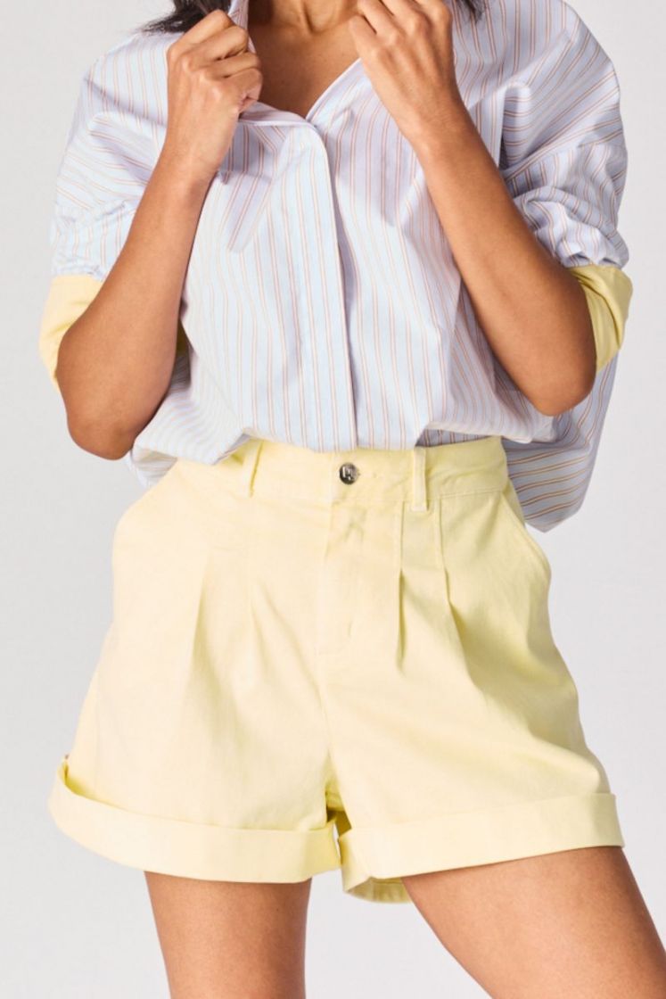 PEARL Blouse 089 Butter yell