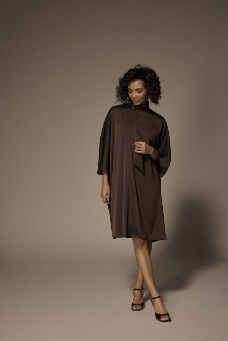 GALA SHORT Dress 040 Brown