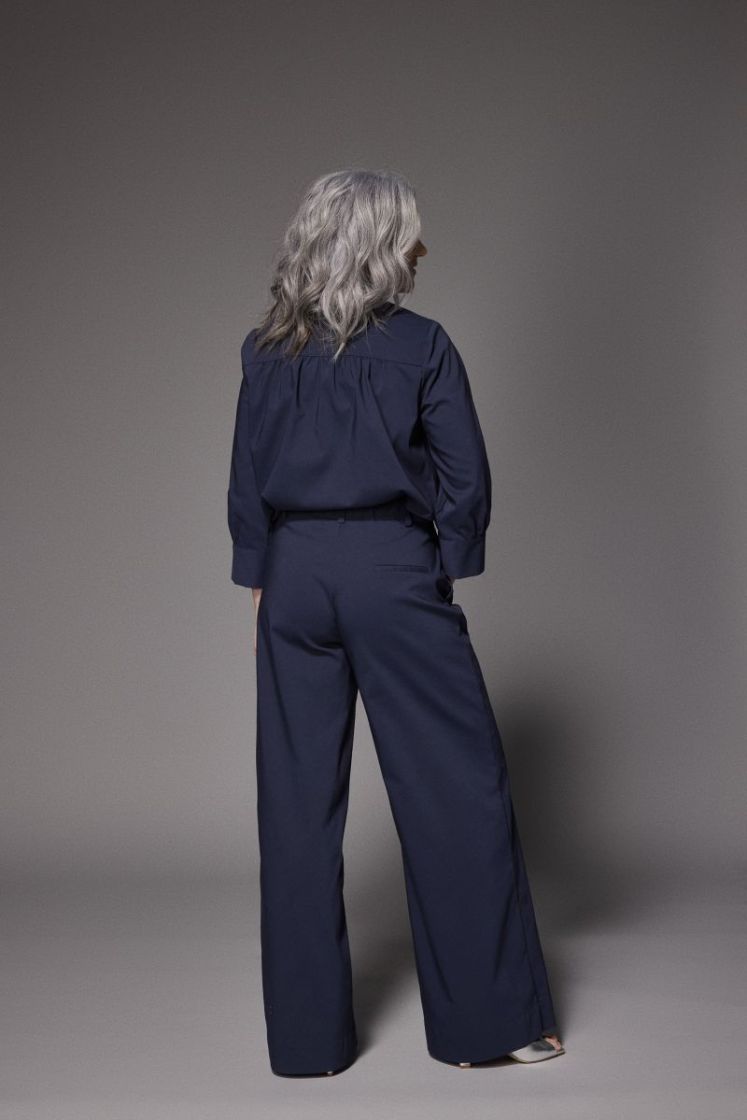 SIENNA Blouse 011 Navy