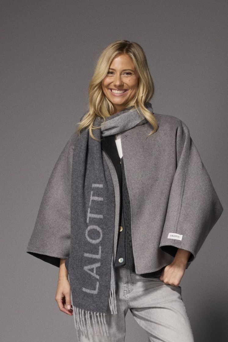 LL Scarf 080 Grey