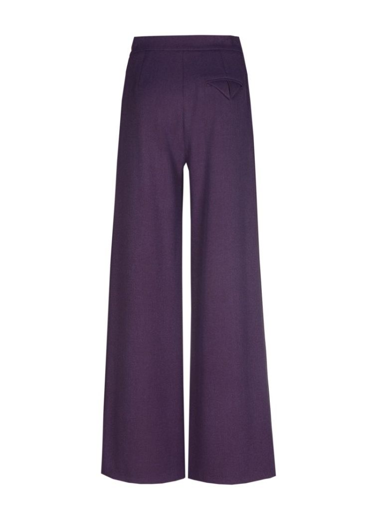 City-look broek, normal waist 44 Purple