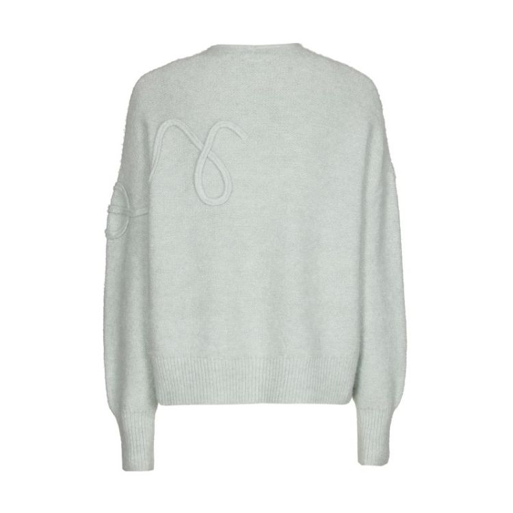 Cozy pull met kabelsteek 64 Sea Green