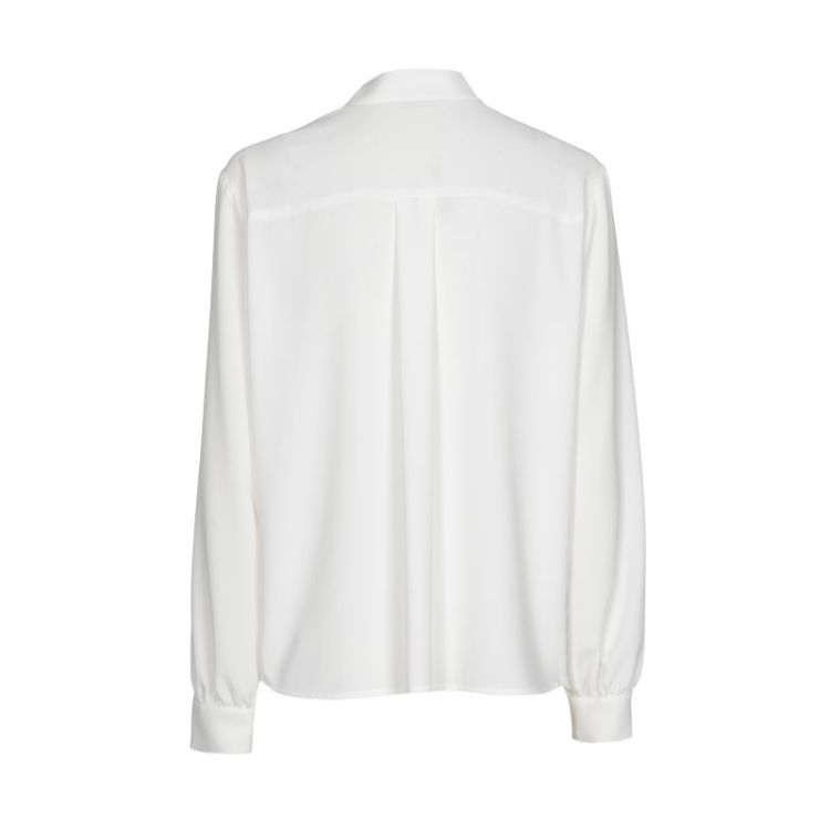 Vlotte blouse met ketting 91 Off White
