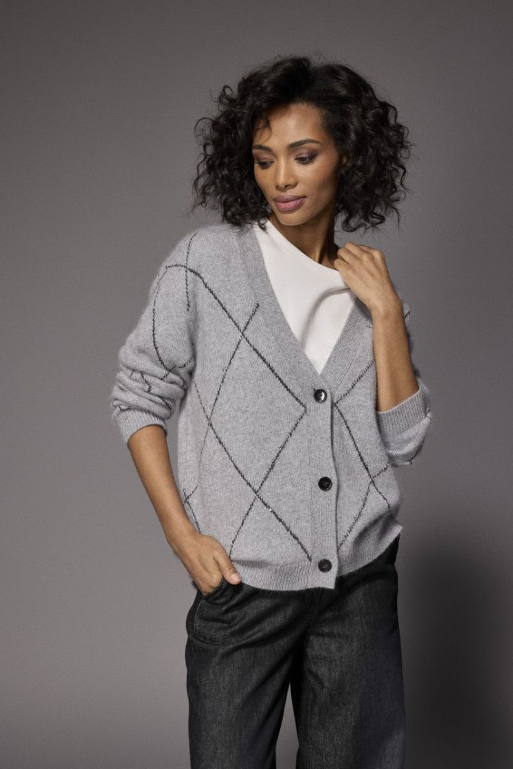 Gloria Gilet Grey H05L